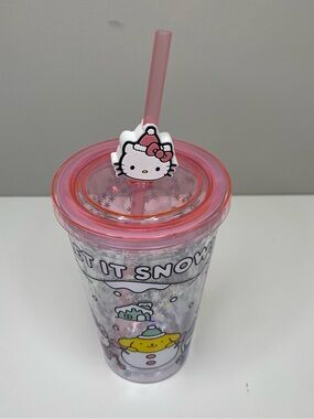 Sanrio Hello Kitty And Friends “Let It Snow” Acrylic Travel Cup Winter Holiday